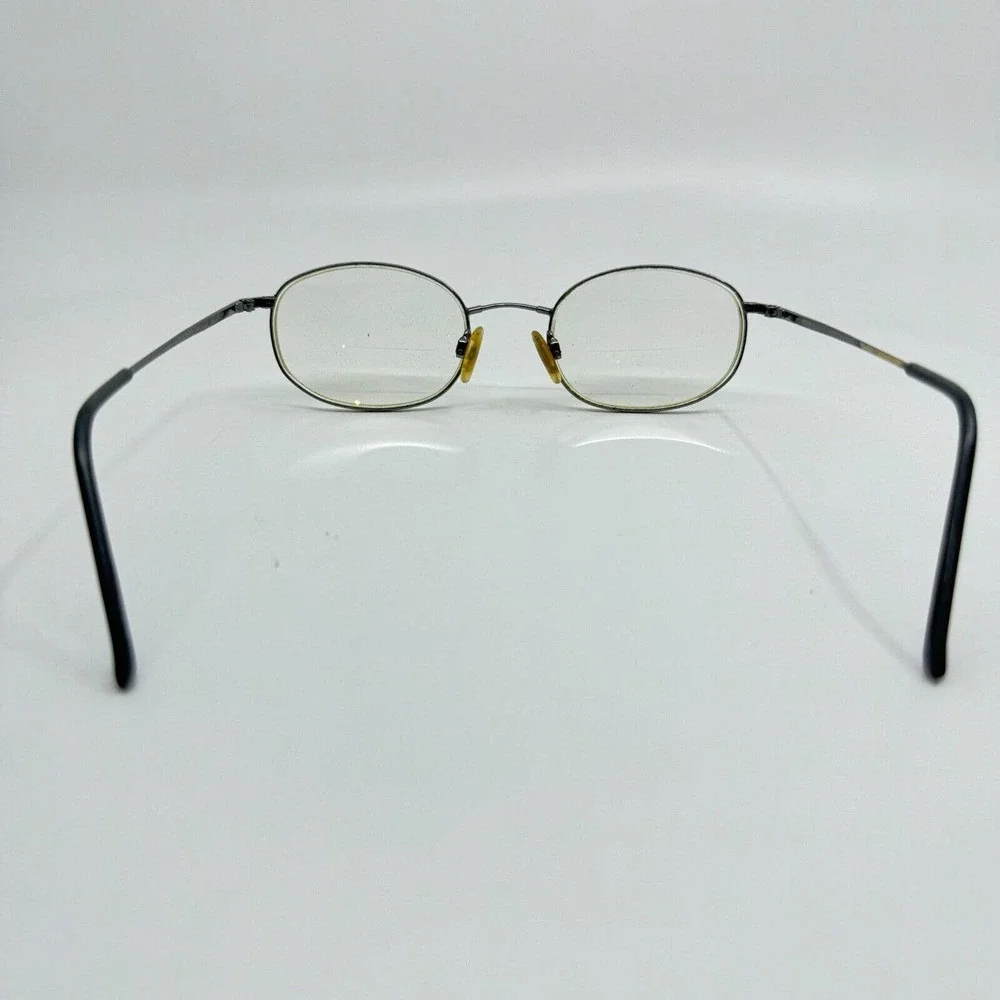 Flexon By Marchon Glasses‎ Dark Grey 50-20-140 Used Dark Silver H9997